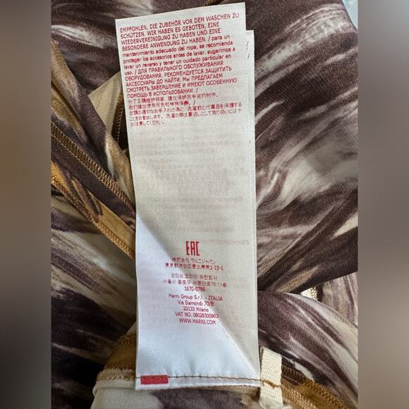 MARNI Wild Bunch Sablé Pants Cropped Flared Pyjama size IT 36 - Picture 11 of 13